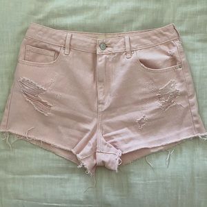 PacSun pink shorts